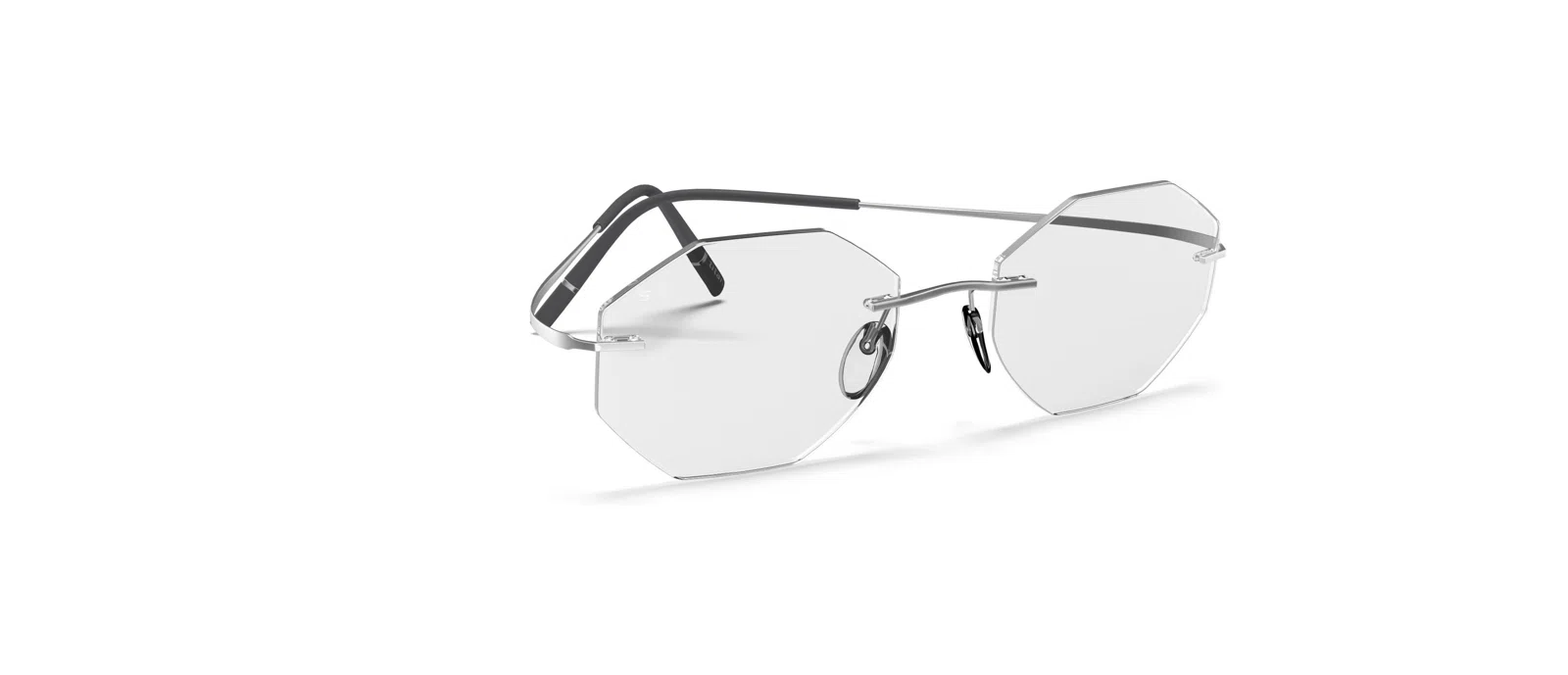 Silhouette Titan Minimal Art Stellar Demo Rimless 5599 Eyeglasses - view 145